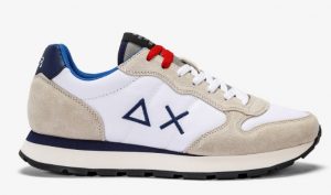SUN 68 – Scarpe Uomo Tom Solid Nylon Bianco