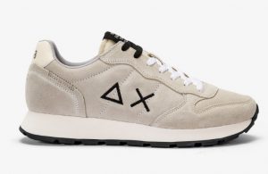SUN 68 – Scarpe Uomo Tom Suede Bianco Panna