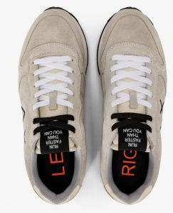 SUN 68 – Scarpe Uomo Tom Suede Bianco Panna