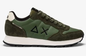 SUN 68 – Scarpe Uomo Tom Classic Militare Scuro