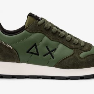 SUN 68 – Scarpe Uomo Tom Classic Militare Scuro