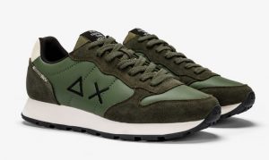 SUN 68 – Scarpe Uomo Tom Classic Militare Scuro