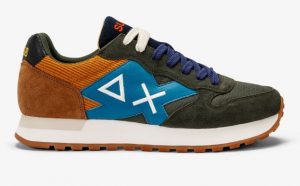 SUN 68 – Scarpe Uomo Jaki Winter Giallo Senape/Militare Scuro