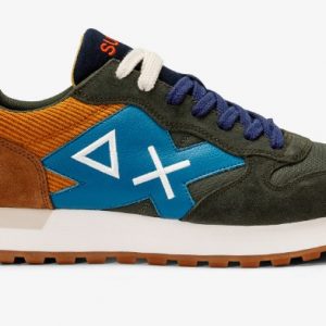SUN 68 – Scarpe Uomo Jaki Winter Giallo Senape/Militare Scuro