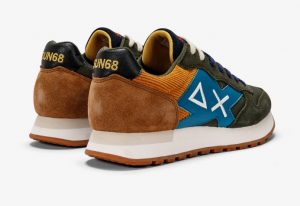 SUN 68 – Scarpe Uomo Jaki Winter Giallo Senape/Militare Scuro