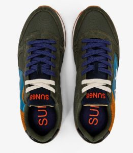 SUN 68 – Scarpe Uomo Jaki Winter Giallo Senape/Militare Scuro