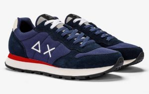 SUN 68 – Scarpe Uomo Tom Solid Nylon Navy Blue