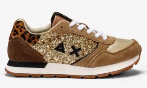 SUN 68 – Scarpe Girl’s Kelly Big Glitter (Teen) Oro