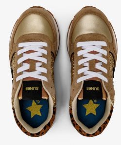 SUN 68 – Scarpe Girl’s Kelly Big Glitter (Teen) Oro