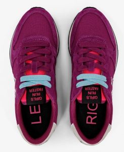SUN 68 – Scarpe Girl’s Ally Solid Nylon (Teen) Prugna