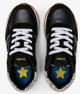 SUN 68 – Scarpe Girl’s Kelly Big Glitter (Teen) Nero