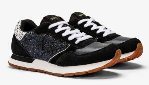 SUN 68 – Scarpe Girl’s Kelly Big Glitter (Teen) Nero