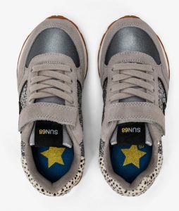SUN 68 – Scarpe Girl’s Kelly Big Glitter (Teen) Argento