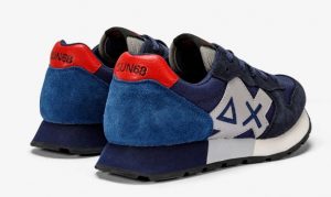 SUN 68 – Scarpe Boy’s Jaki Solid (Teen) Navy Blue