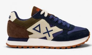 SUN 68 – Scarpe Uomo Jaki Winter Dark Military/Navy Blue