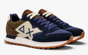 SUN 68 – Scarpe Uomo Jaki Winter Dark Military/Navy Blue