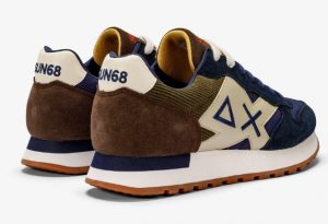 SUN 68 – Scarpe Uomo Jaki Winter Dark Military/Navy Blue