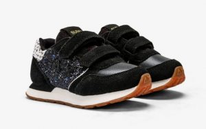 SUN 68 – Scarpe Girl’s Kelly Big Glitter (Baby) Nero