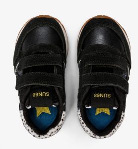 SUN 68 – Scarpe Girl’s Kelly Big Glitter (Baby) Nero