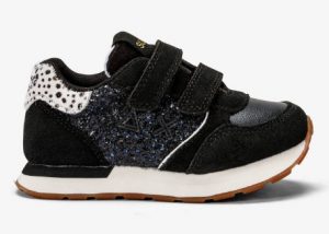 SUN 68 – Scarpe Girl’s Kelly Big Glitter (Baby) Nero