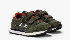 SUN 68 – Scarpe Boy’s Tom Solid (Baby) Militare Scuro