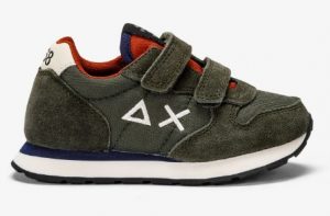 SUN 68 – Scarpe Boy’s Tom Solid (Baby) Militare Scuro