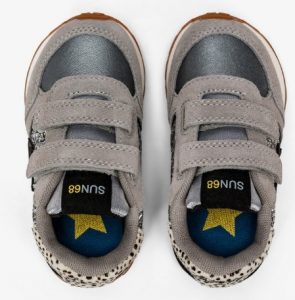 SUN 68 – Scarpe Girl’s Kelly Big Glitter (Baby) Argento