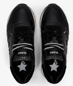 SUN 68 – Scarpe Donna Kelly Leather Nero