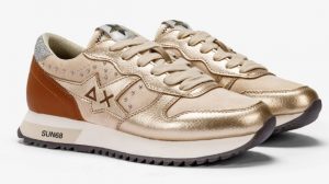 SUN 68 – Scarpe Donna Stargirl Studs Beige
