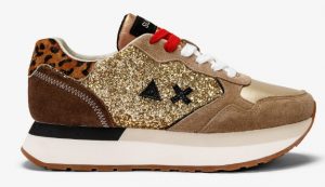 SUN 68 – Scarpe Donna Kelly Big Glitter Oro