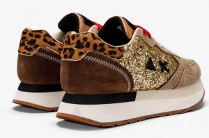 SUN 68 – Scarpe Donna Kelly Big Glitter Oro