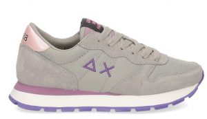 SUN 68 – Scarpe Donna Ally Solid Nylon Grigio Medio