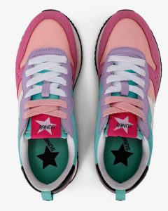 SUN 68 – Scarpe Donna Stargirl Multicolor Rosa/Ciclamino