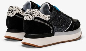 SUN 68 – Scarpe Donna Kelly Big Glitter Nero