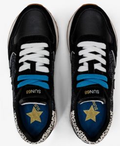 SUN 68 – Scarpe Donna Kelly Big Glitter Nero