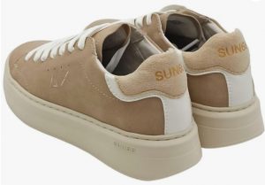 SUN 68 – Scarpe Donna Grace Suede Beige