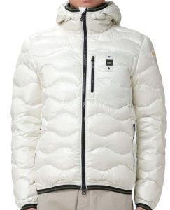 BLAUER – Piumino Ondina Uomo Wave Bianco