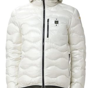 BLAUER – Piumino Ondina Uomo Wave Bianco