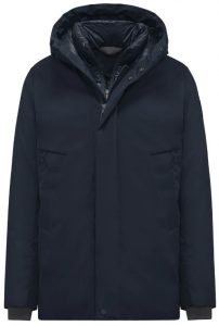 BOMBOOGIE – Giaccone Uomo Prague Jacket con Imbottitura Riciclata PrimaLoft® Blue