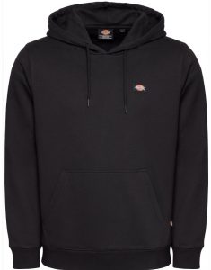 DICKIES – Felpa Uomo con Cappuccio Oakport Hoodie Nera