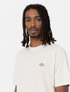 DICKIES – T-Shirt Mapleton a Maniche Corte Grigio Spuma