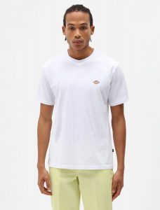 DICKIES – T-Shirt Mapleton a Maniche Corte Bianca