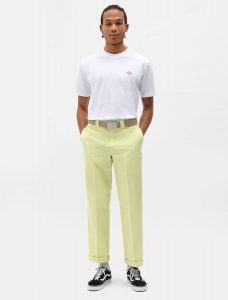 DICKIES – T-Shirt Mapleton a Maniche Corte Bianca