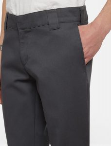 DICKIES – Pantaloni Uomo da Lavoro Slim 872 Grigio
