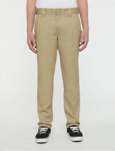 DICKIES – Pantaloni Uomo da Lavoro Slim 872 Kaki