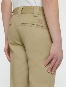 DICKIES – Pantaloni Uomo da Lavoro Slim 872 Kaki