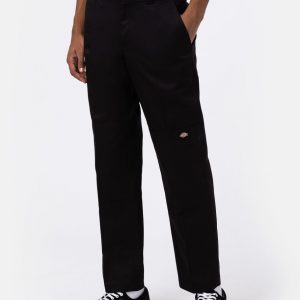 DICKIES – Pantaloni Slim a Gamba Dritta Double Knee Nero