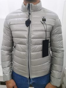 BLAUER – Piumino Corto Uomo Grigio