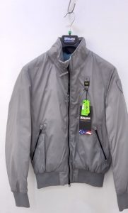 BLAUER – Bomber Uomo Tinto in Capo Grigio
