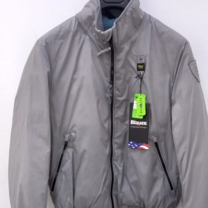 BLAUER – Bomber Uomo Tinto in Capo Grigio
